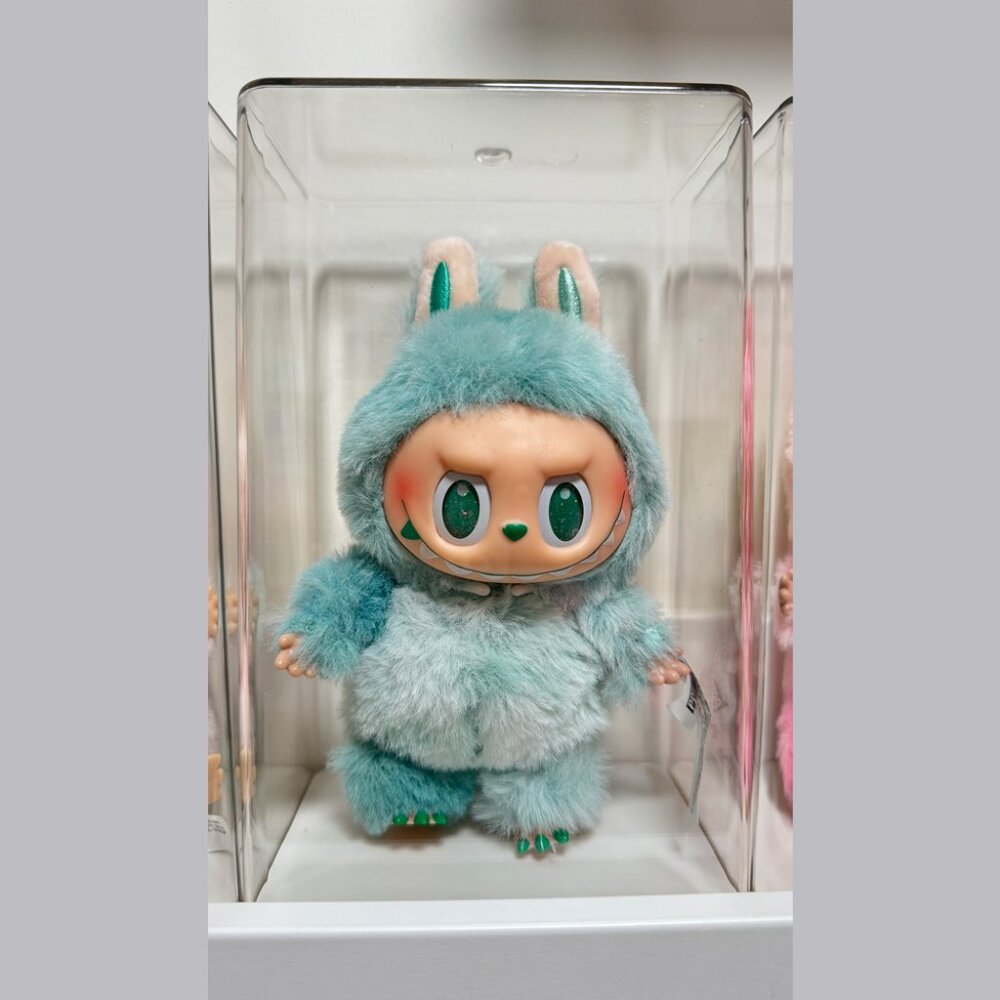 Authentic Popmart Labubu V3 SERNITY  + Free Clear Acrylic Display BOX